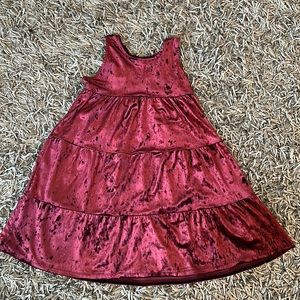 Girls Velvet Dress